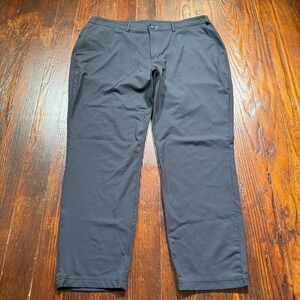 Public Rec Pants Mens 38x30 Black Workday Chino Performance Tech Stretch